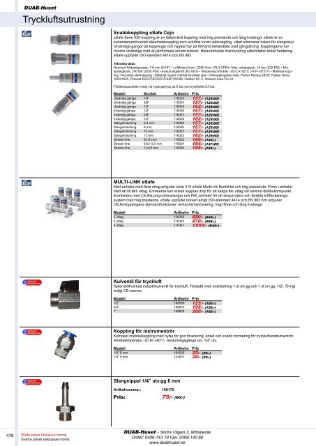 DUAB-HUSET - Produktkatalog 13