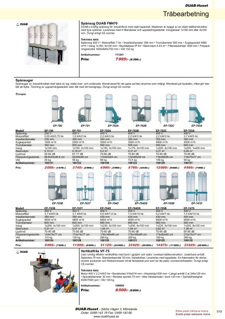 DUAB-HUSET - Produktkatalog 13