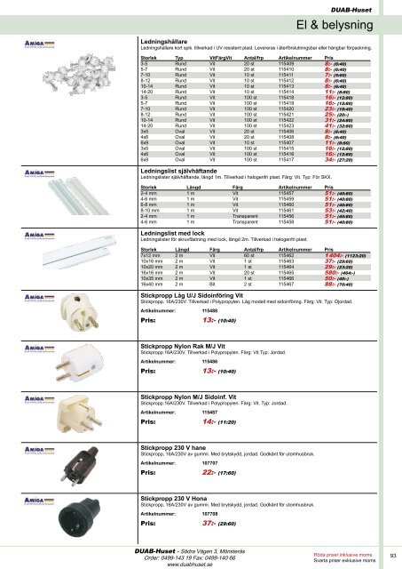 DUAB-HUSET - Produktkatalog 13