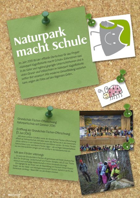 NAGELFLUH Frühjahr/Sommerausgabe 2017 - das Naturpark Magazin