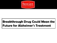 Breakthrough Drug Could Mean the Future for Alzheimer’s Treatment