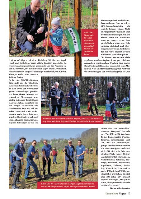 Emmendingen Magazin, April 2017