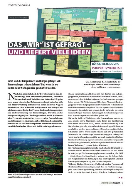 Emmendingen Magazin, April 2017