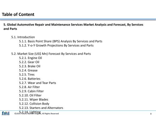 Automotive Repair and Maintenance Services Market Will hit at a CAGR of 5.6%from 2016 to 2026