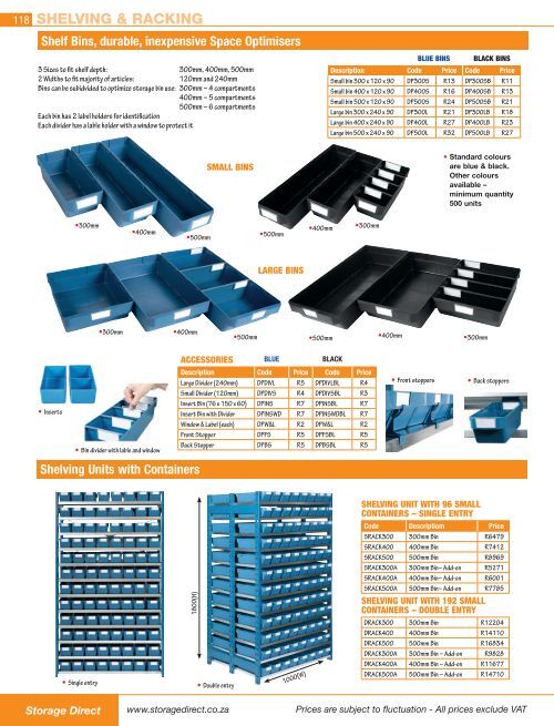 Plutonium Storage Racks 120 SHELVING & RACKING Pu