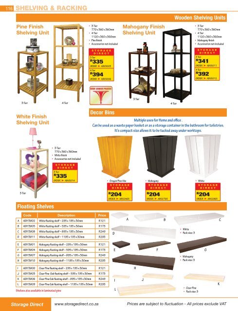 Shelving Racking Light