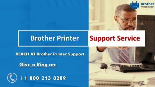 Brother Printer Support