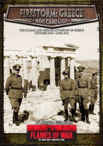 Greece PDF Download... - Flames of War