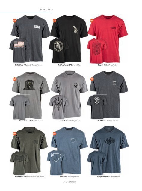 5.11 Tactical Katalog 2017