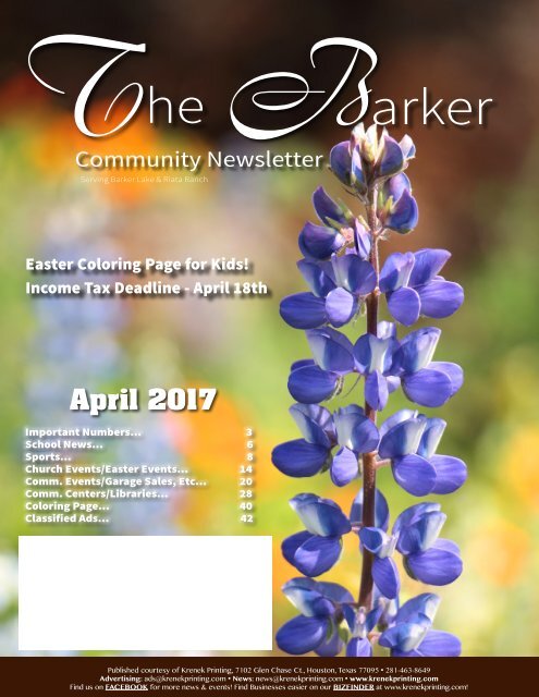 Barker April 2017