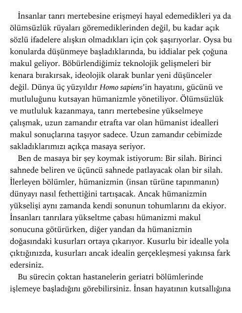 Yuval Noah Harari - Homo Deus Yarının Kısa Bir Tarihi (1)