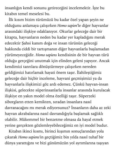 Yuval Noah Harari - Homo Deus Yarının Kısa Bir Tarihi (1)