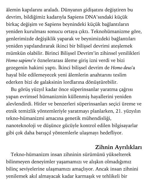 Yuval Noah Harari - Homo Deus Yarının Kısa Bir Tarihi (1)