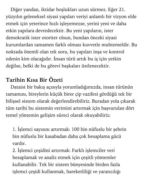 Yuval Noah Harari - Homo Deus Yarının Kısa Bir Tarihi (1)