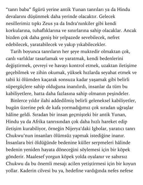 Yuval Noah Harari - Homo Deus Yarının Kısa Bir Tarihi (1)