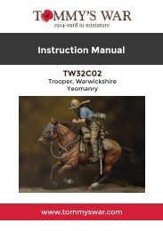 TW32C02 - Trooper, Warwickshire Yeomanry instruction booklet
