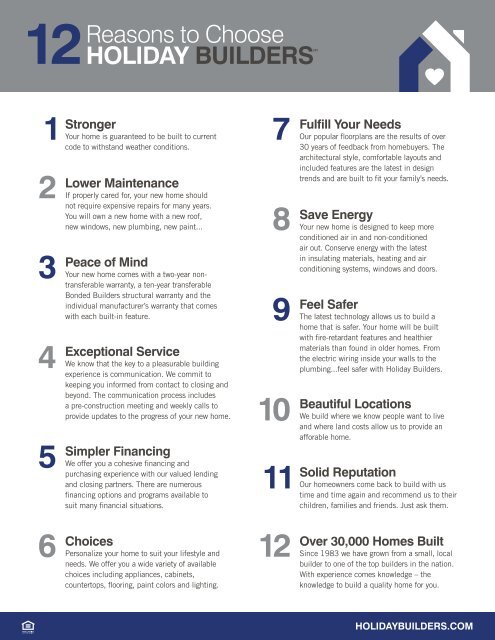 12 Reasons To Choose Flyer_Process