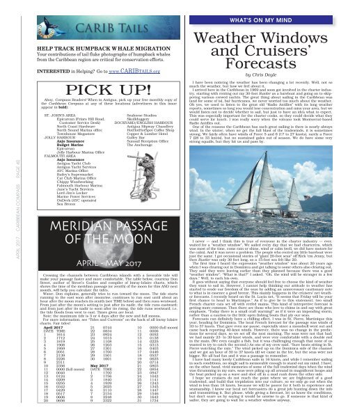 Caribbean Compass Yachting Magazine April 2017