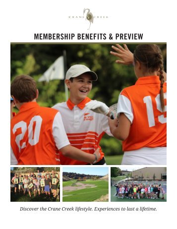 MEMBERSHIP BENEFITS & PREVIEW