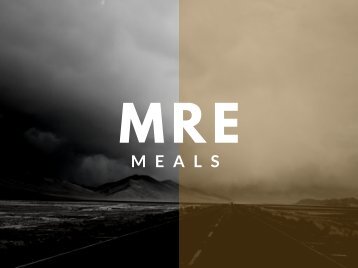 1300XT MRE Meals