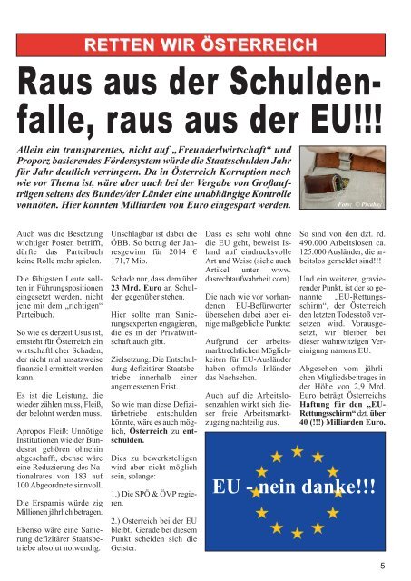 Zeitung - Das Recht auf Wahrheit - Fruehjahr 2016 - Homepage