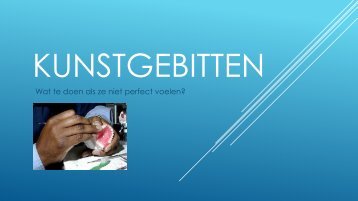 Tandprothese-Wat te doen als ze niet perfect voelt