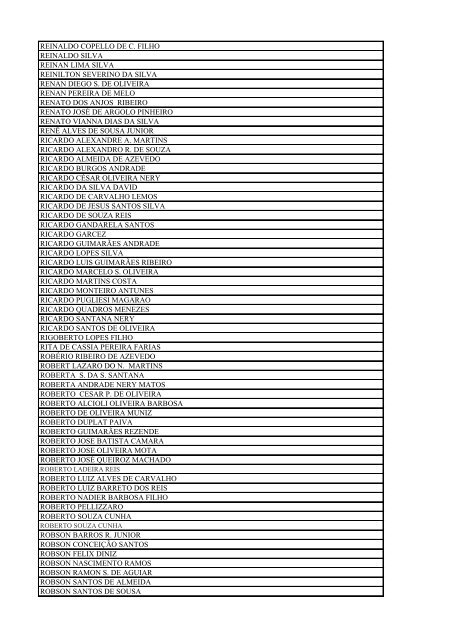 LISTA DE SÓCIOS E CONSELHEIROS APTOS