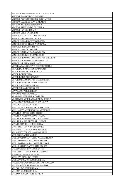 LISTA DE SÓCIOS E CONSELHEIROS APTOS