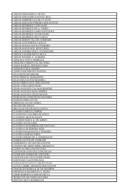 LISTA DE SÓCIOS E CONSELHEIROS APTOS