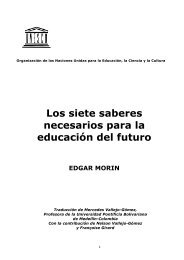 7 Saberes necesarios para la Educación dekl Futuro. Edgar Morin (1)