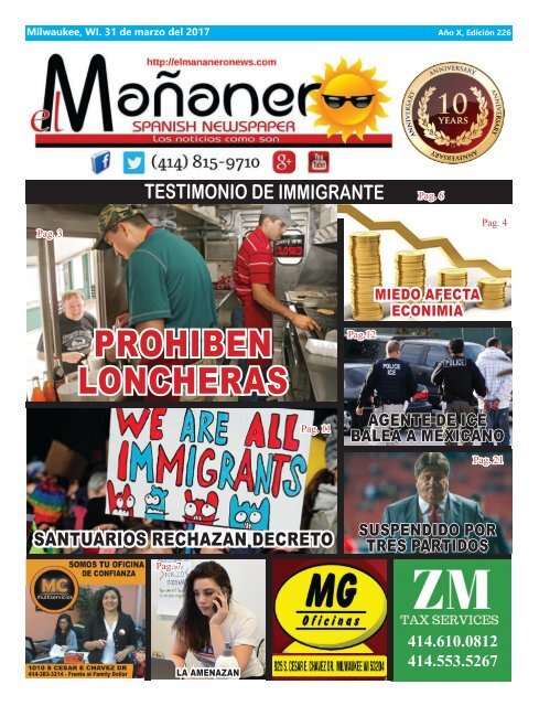 EL MAÑANERO NEWSPAPER