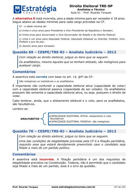 Aula 01 - D.ELEITORAL C.F