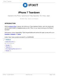 iPhone 7 Teardown