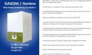  Condensing Gas Boiler NAVIDENS