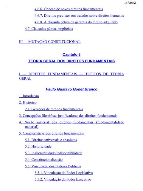 Curso de Direito Constitucional