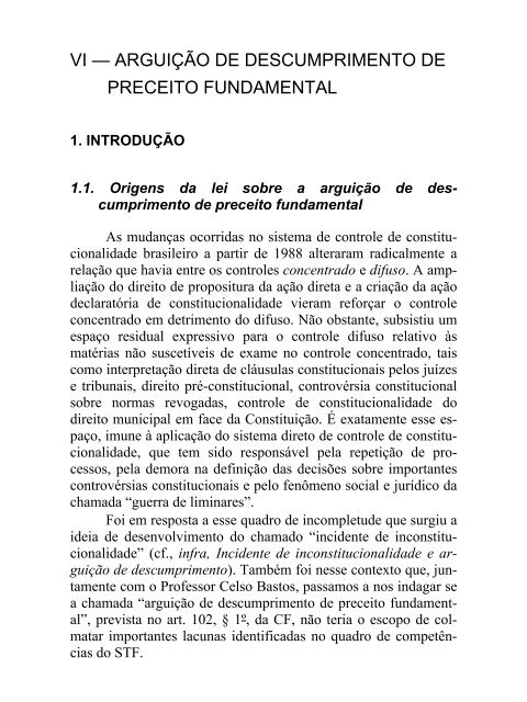 Curso de Direito Constitucional