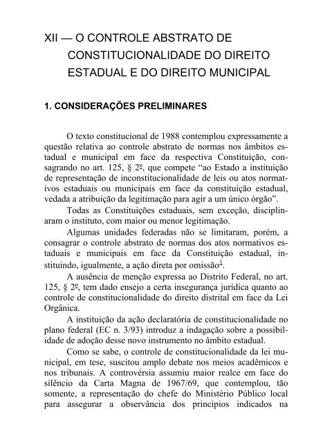 Curso de Direito Constitucional