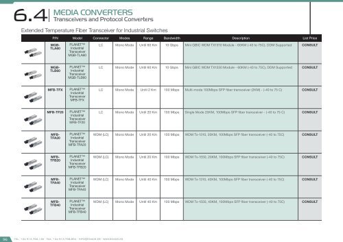 Smart City Catalog 2017 - version 2.1.0 (U$D - FOB Miami)