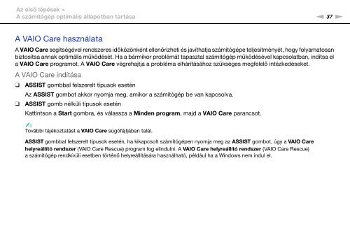 Sony VPCSA3V9E - VPCSA3V9E Mode d'emploi Hongrois