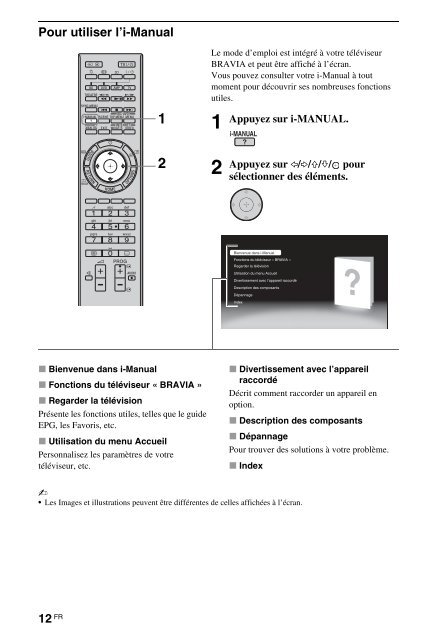 Sony KDL-46NX715 - KDL-46NX715 Mode d'emploi Fran&ccedil;ais