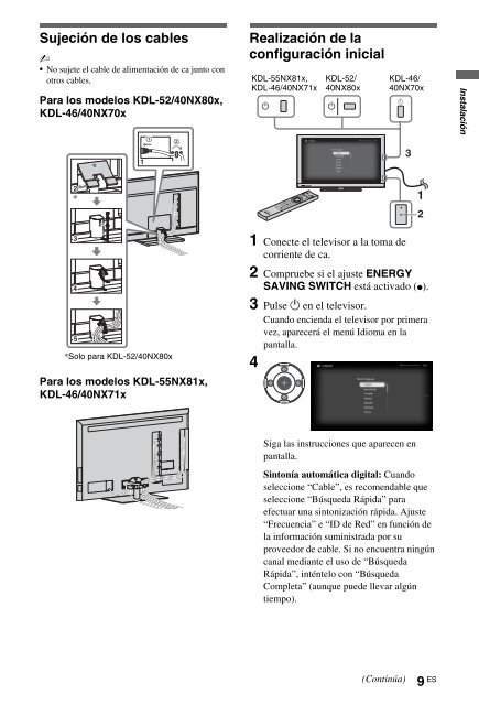 Sony KDL-46NX715 - KDL-46NX715 Mode d'emploi Fran&ccedil;ais