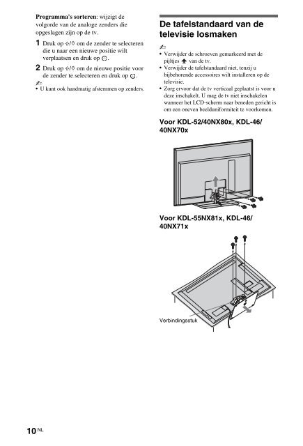 Sony KDL-46NX715 - KDL-46NX715 Mode d'emploi Fran&ccedil;ais