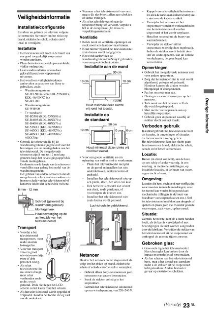 Sony KDL-46NX715 - KDL-46NX715 Mode d'emploi Fran&ccedil;ais