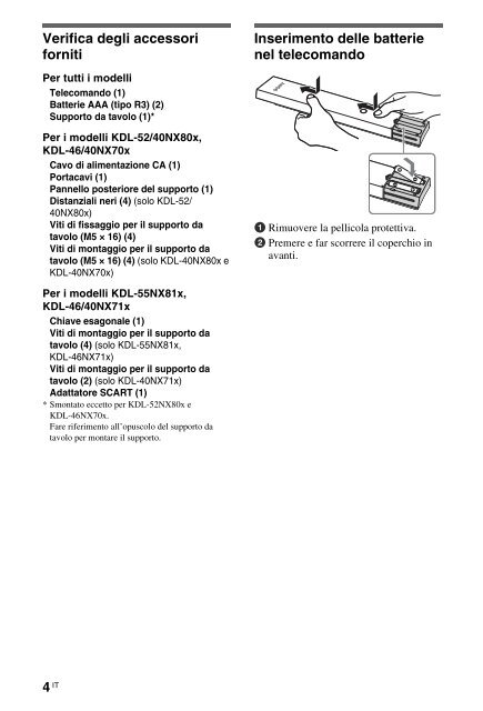 Sony KDL-46NX715 - KDL-46NX715 Mode d'emploi Fran&ccedil;ais