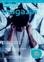 Unser Saarbrücken Magazin April 2017