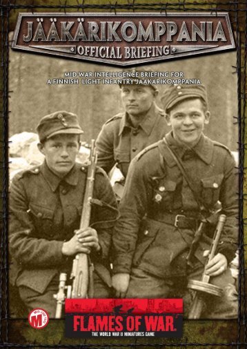 Download the Jääkärikomppania Intelligence Briefing - Flames of War