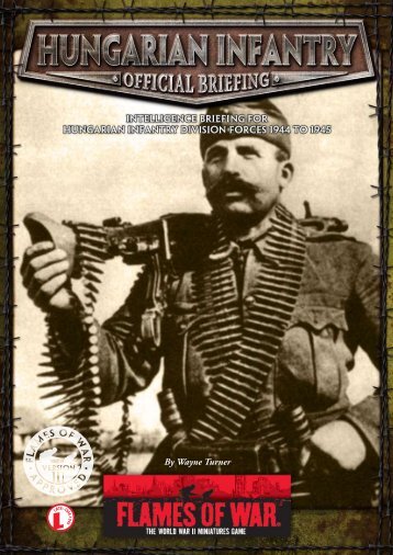 Hungarian Infantry (PDF)... - Flames of War