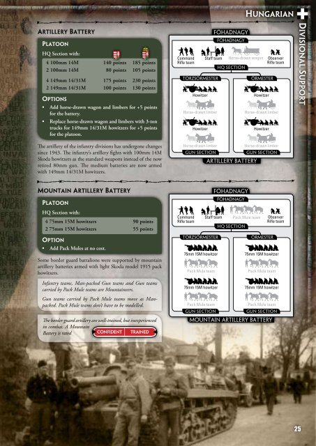 Hungarian Infantry (PDF)... - Flames of War