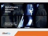 Medical Imaging Informatics Market