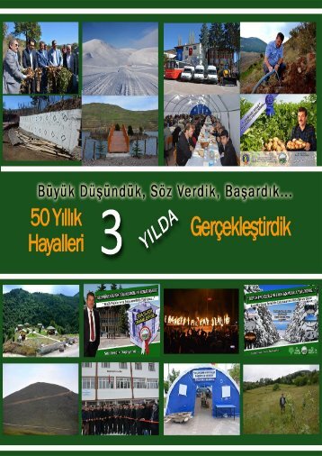 BAŞÇİFTLİK 3 YIILIK FAALİYET